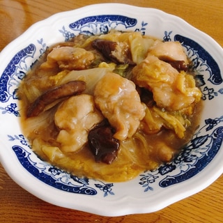 激ウマ☆鶏肉と白菜の中華炒め煮